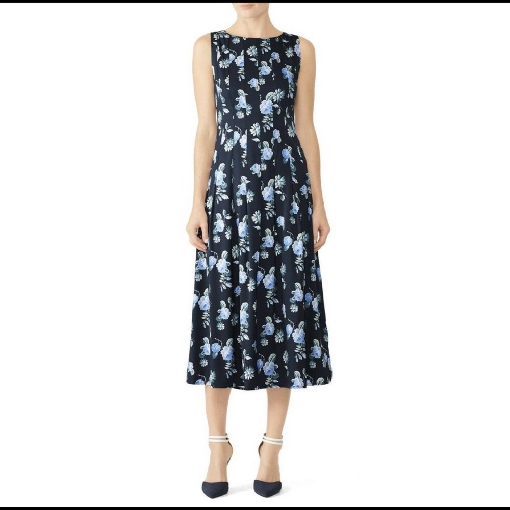 Becken Flowy Pleated Dress